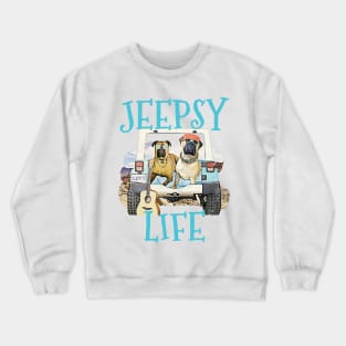 Jeepsy Life Vintage-Look Crewneck Sweatshirt